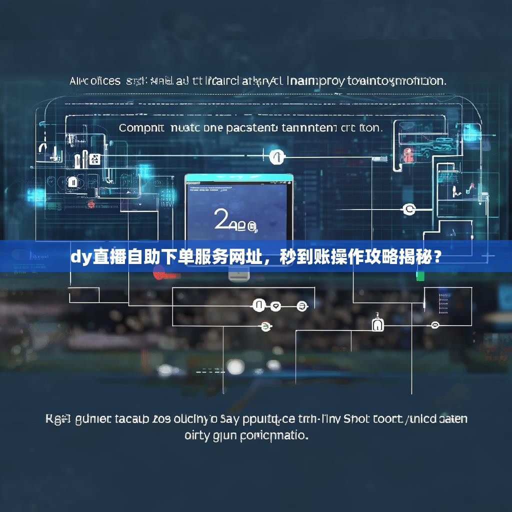 dy直播自助下单服务网址，秒到账操作攻略揭秘？
