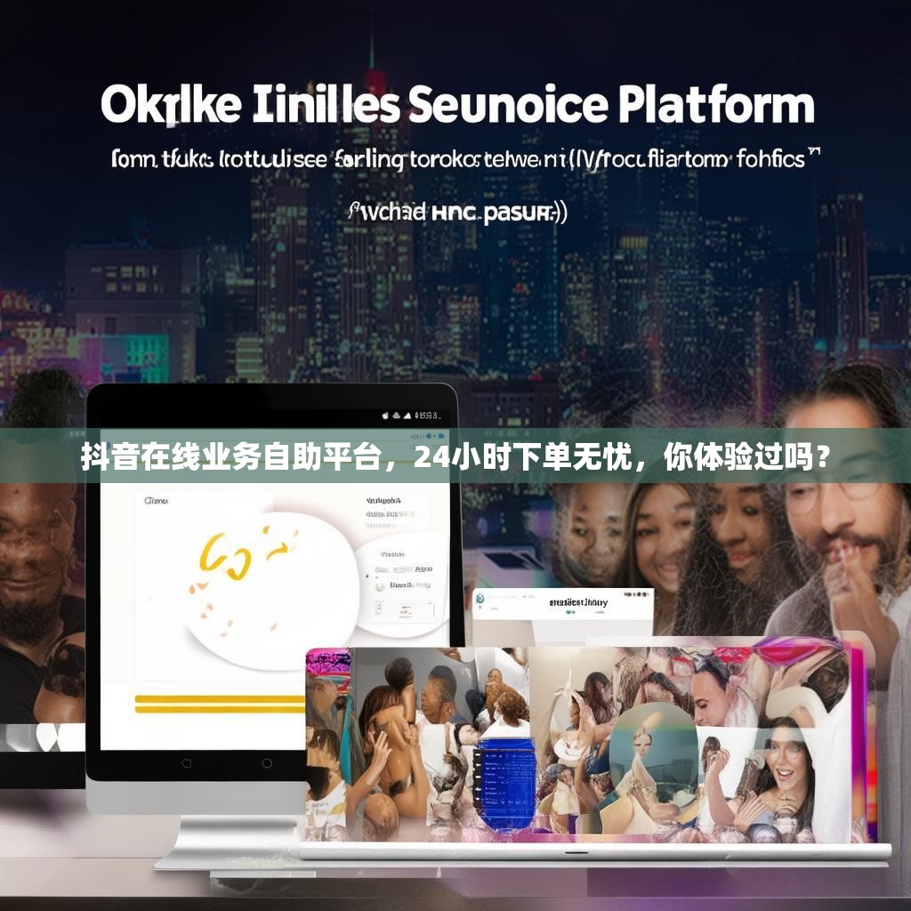 抖音在线业务自助平台，24小时下单无忧，你体验过吗？
