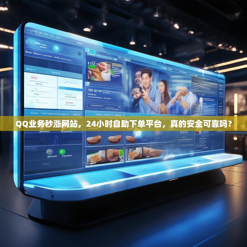 QQ业务秒涨网站，24小时自助下单平台，真的安全可靠吗？