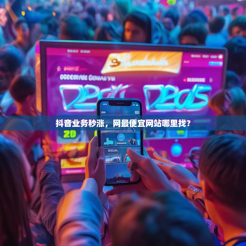 抖音业务秒涨,网最便宜网站哪里找?