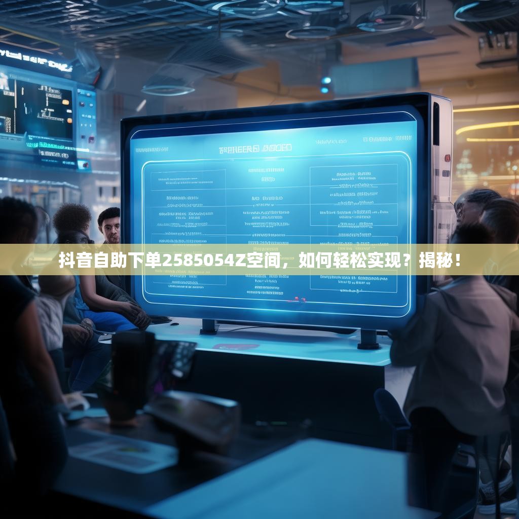 抖音自助下单2585054Z空间，如何轻松实现？揭秘！