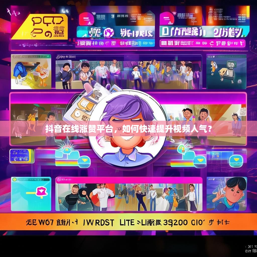 抖音在线涨赞平台，如何快速提升视频人气？
