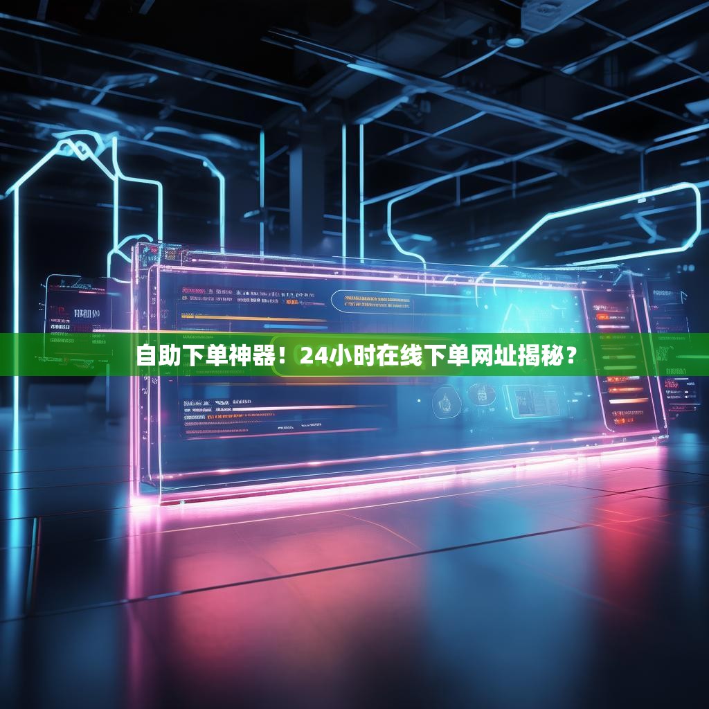 自助下单神器！24小时在线下单网址揭秘？