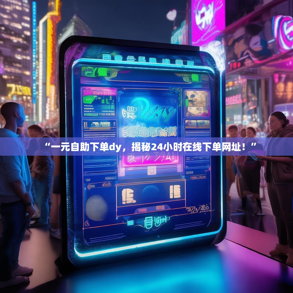 “一元自助下单dy，揭秘24小时在线下单网址！”