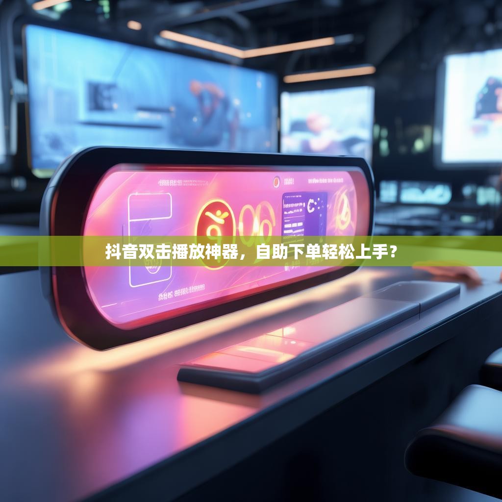 抖音双击播放神器，自助下单轻松上手？