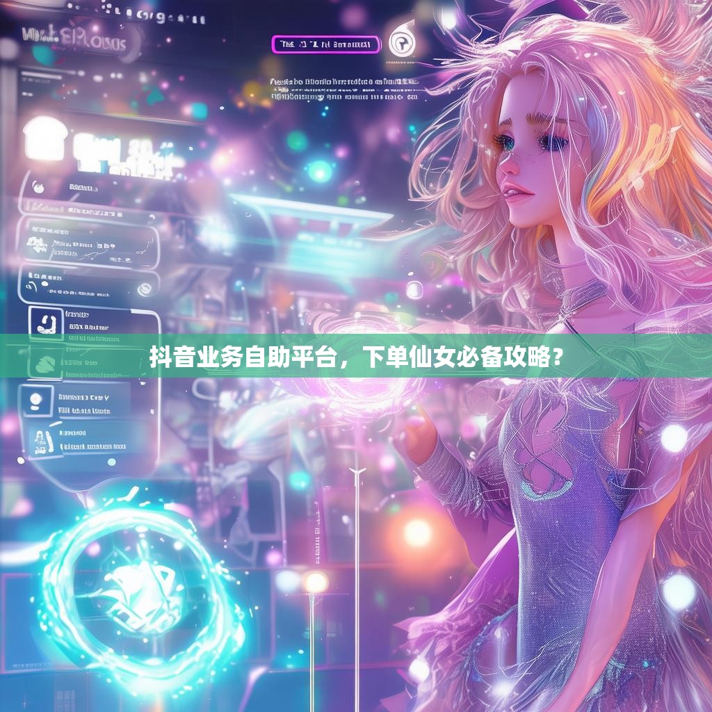 抖音业务自助平台，下单仙女必备攻略？