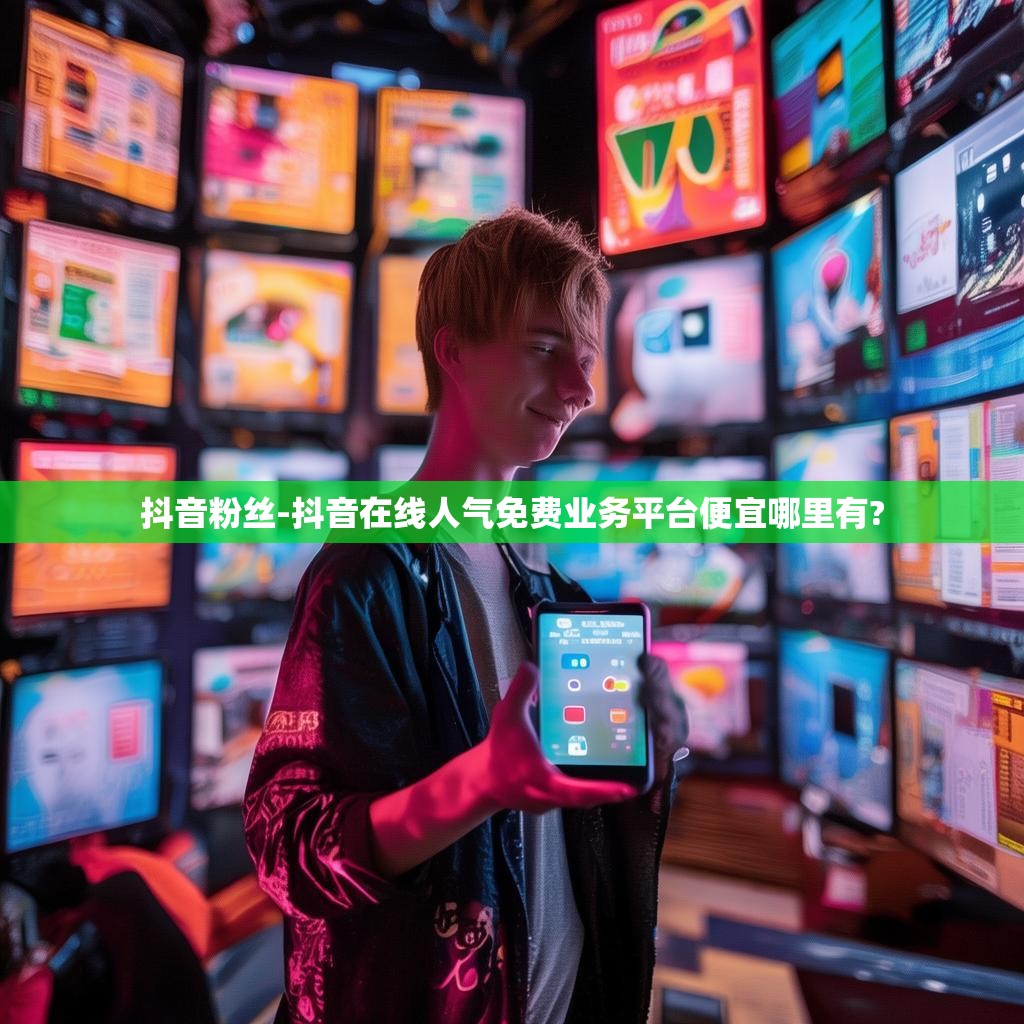 抖音粉丝-抖音在线人气免费业务平台便宜哪里有?