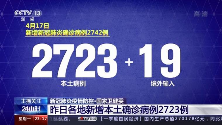 国家卫健委：昨日新增本土确诊病例数及分布情况汇总