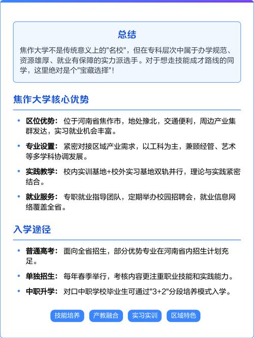 焦作大学是什么档次？公办专科院校，实力及认可度介绍